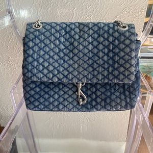 Rebecca Minkoff Denim Edie shoulder bag